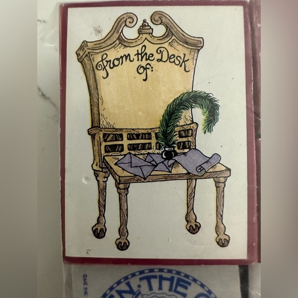 ME Ink MARY ENGELBREIT Rubber Stamping Set Quantity 15 in package  Vintage - Picture 7 of 8